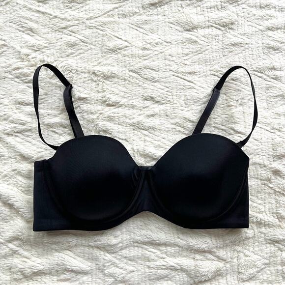 Soma Vanishing Back Multi-Way Strapless Bra in Black - Picture 2 of 10